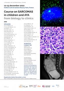 Poster Sarcomas in children and AYA 2022